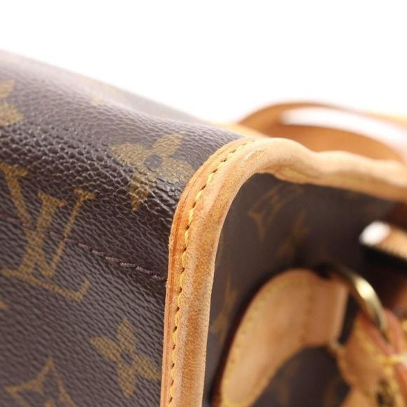 Louis Vuitton Popincourt Ron Monogram Shoulder Bag PVC Leather Brown - Picture 4 of 4